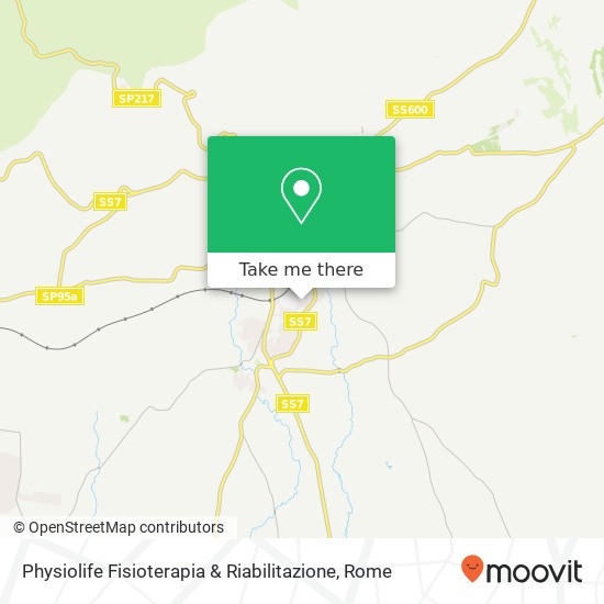 Physiolife Fisioterapia & Riabilitazione map