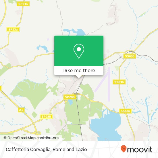 Caffetteria Corvaglia map