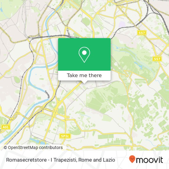 Romasecretstore - I Trapezisti map