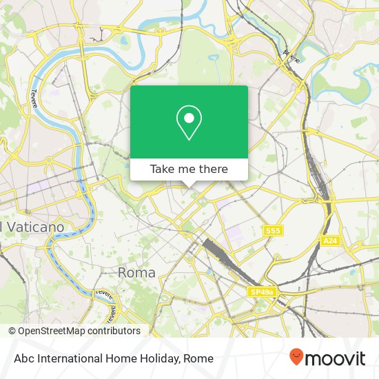 Abc International Home Holiday map