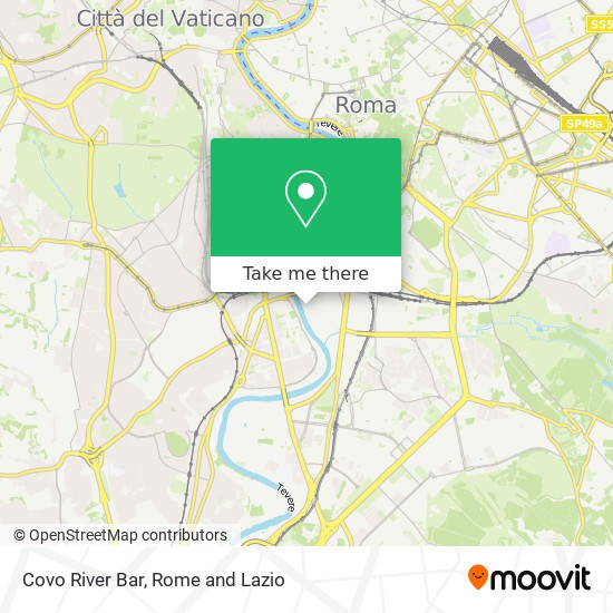 Covo River Bar map