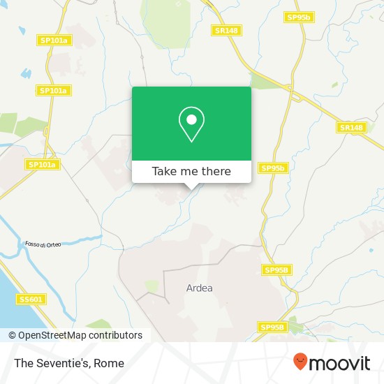 The Seventie's map