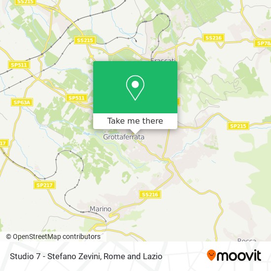 Studio 7 - Stefano Zevini map