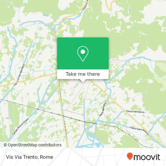 Vis Via Trento map