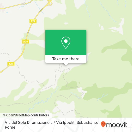 Via del Sole Diramazione a / Via Ippoliti Sebastiano map