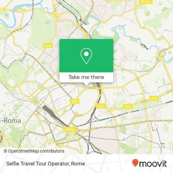 Selfie Travel Tour Operator map