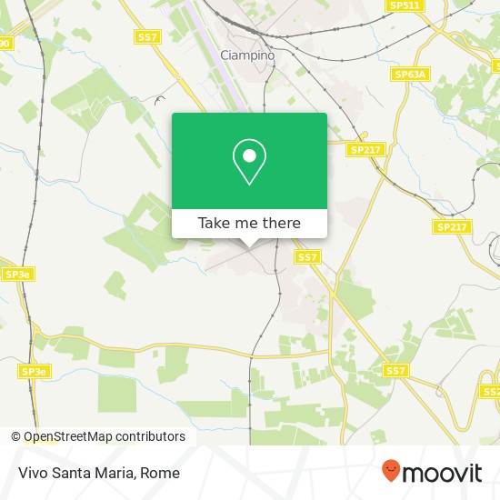 Vivo Santa Maria map