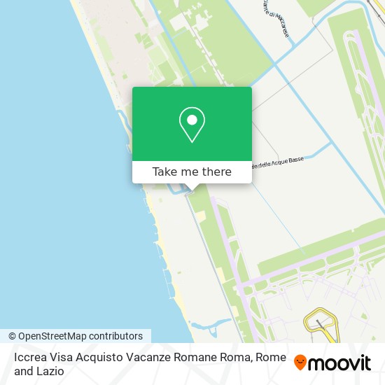 Iccrea Visa Acquisto Vacanze Romane Roma map