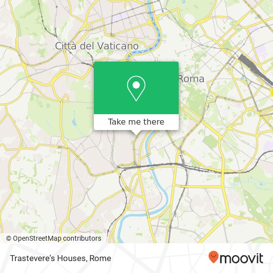 Trastevere's Houses map