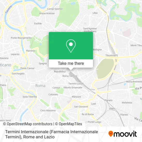 International Termini (International Pharmacy Termini) map