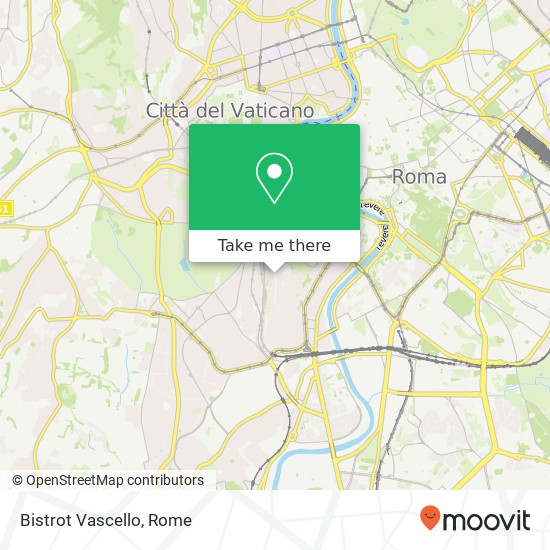 Bistrot Vascello map