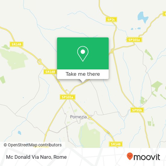 Mc Donald Via Naro map