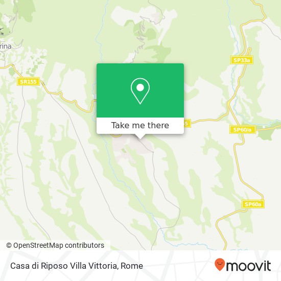 Casa di Riposo Villa Vittoria map