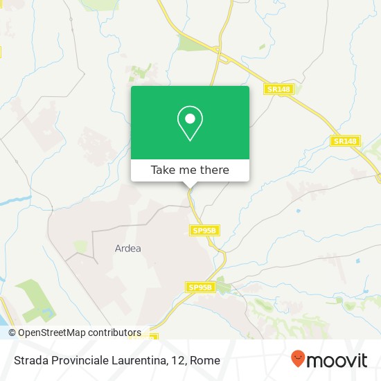 Strada Provinciale Laurentina, 12 map