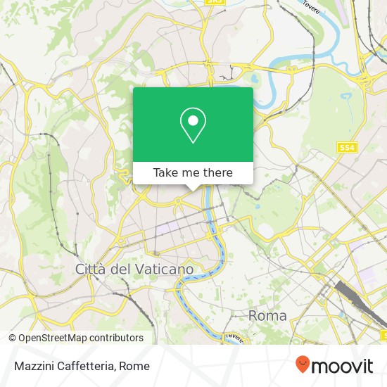 Mazzini Caffetteria map