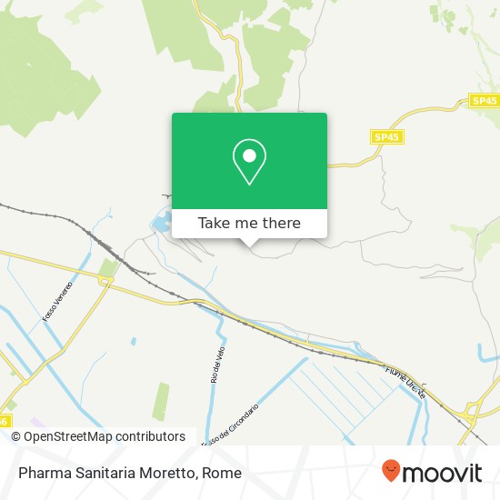 Pharma Sanitaria Moretto map