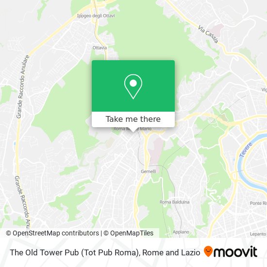 The Old Tower Pub (Tot Pub Roma) map