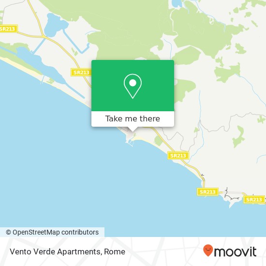 Vento Verde Apartments map