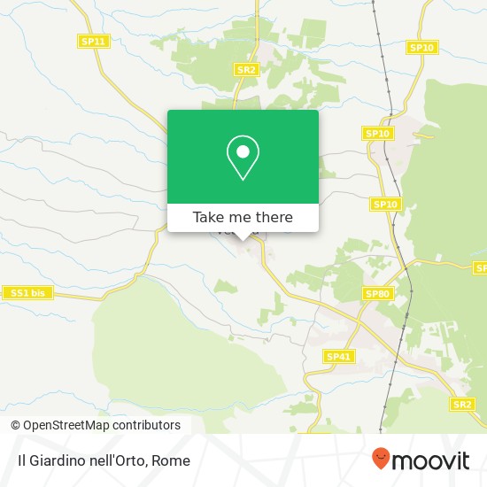 Il Giardino nell'Orto map