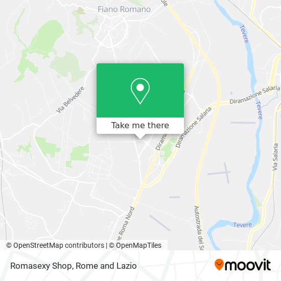 Romasexy Shop map