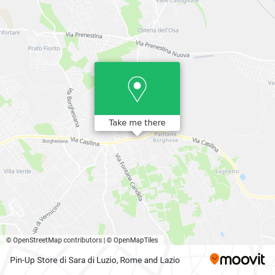 Pin-Up Store di Sara di Luzio map