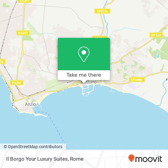 Il Borgo Your Luxury Suites map