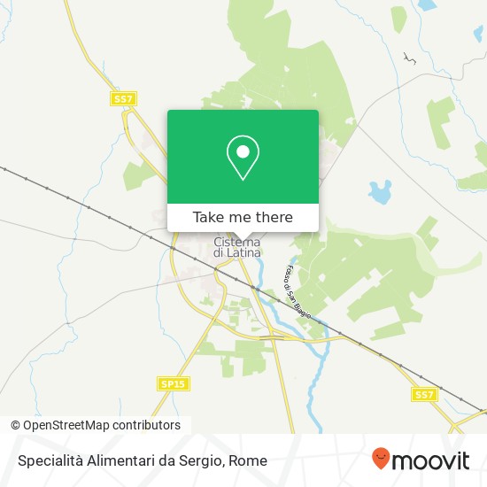 Specialità Alimentari da Sergio map