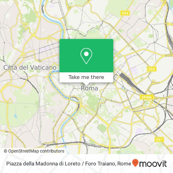 Piazza della Madonna di Loreto / Foro Traiano map