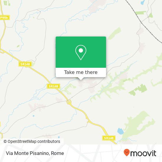 Via Monte Pisanino map