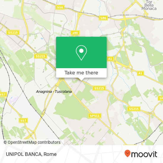 UNIPOL BANCA map