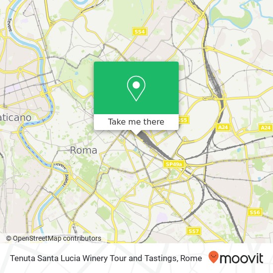 Tenuta Santa Lucia Winery Tour and Tastings map