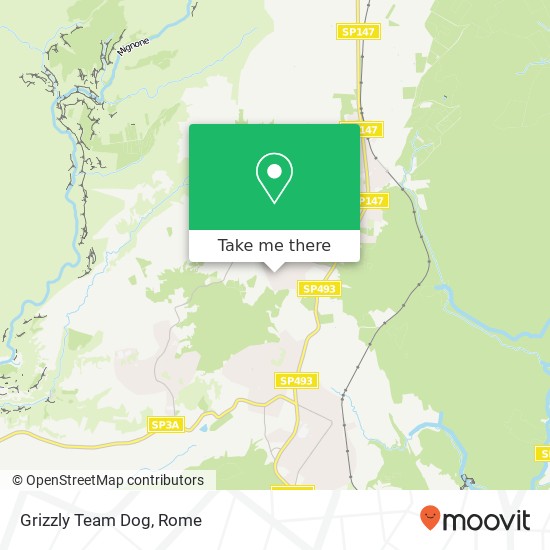 Grizzly Team Dog map