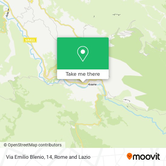 Via Emilio Blenio, 14 map