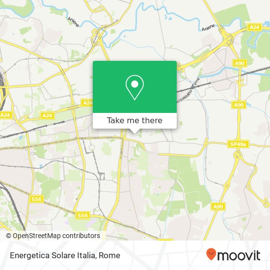 Energetica Solare Italia map