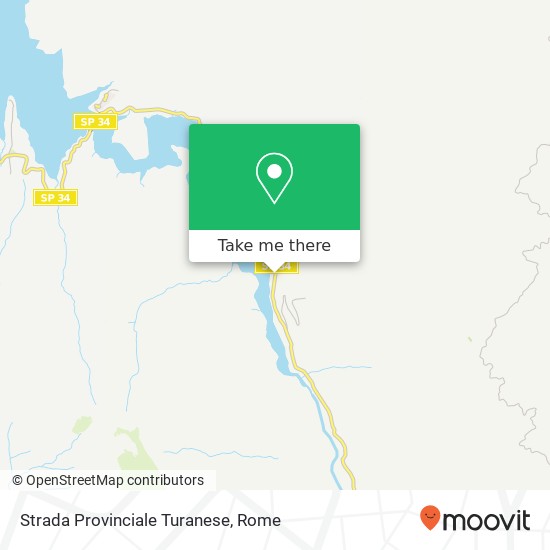 Strada Provinciale Turanese map