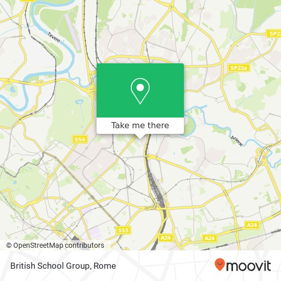 British School Group map