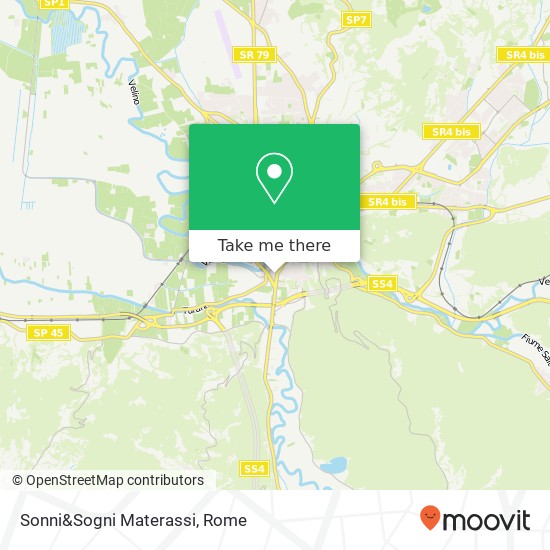 Sonni&Sogni Materassi map