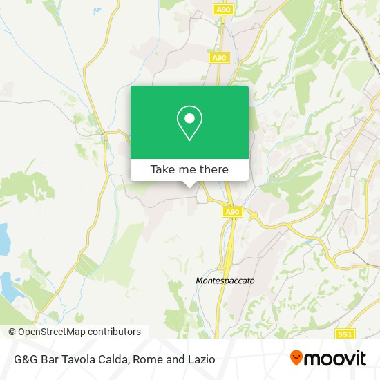 G&G Bar Tavola Calda map