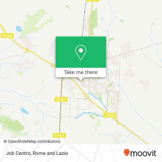 Job Centro map