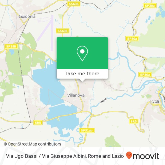 Via Ugo Bassi / Via Giuseppe Albini map
