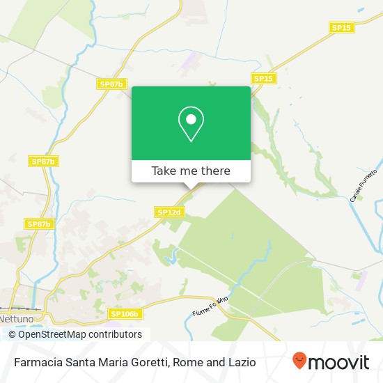 Farmacia Santa Maria Goretti map