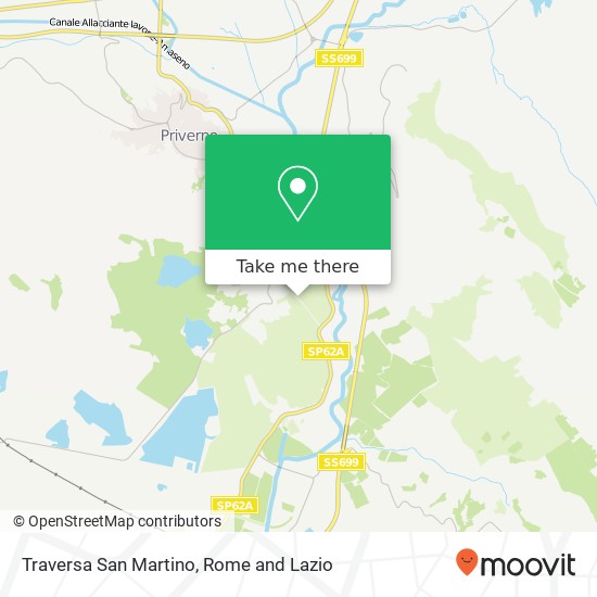 Traversa San Martino map