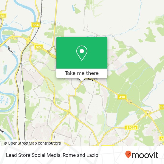 Lead Store Social Media map