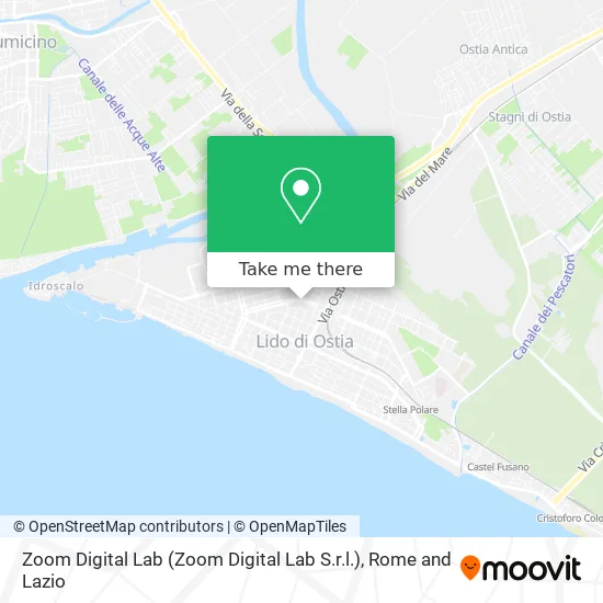 Zoom Digital Lab map