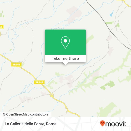 La Galleria della Fonte map