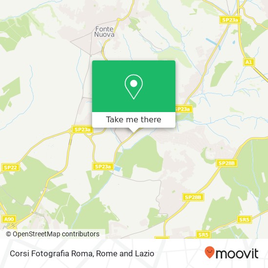 Corsi Fotografia Roma map