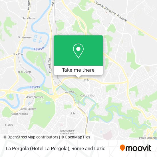 La Pergola (Hotel La Pergola) map