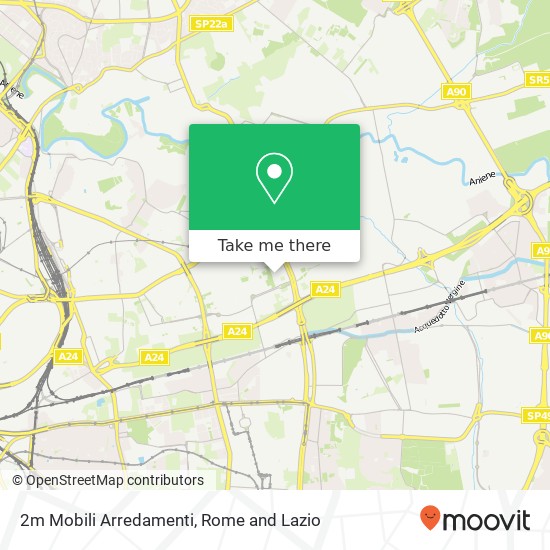 2m Mobili Arredamenti map