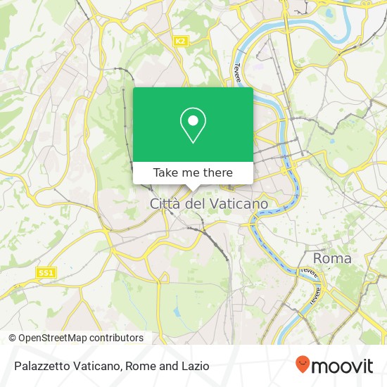 Palazzetto Vaticano map