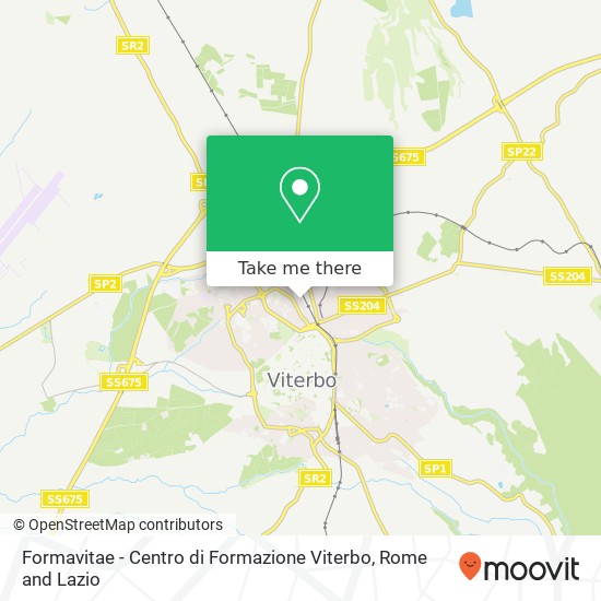 Formavitae - Centro di Formazione Viterbo map